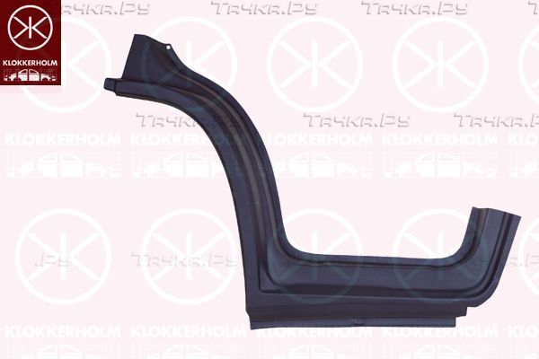 Пороги Klokkerholm передний правый для Fiat Ducato III 2006-2026. Артикул 2097046