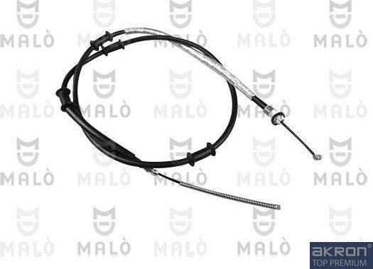 Трос ручника (тросик ручного тормоза) Malò. Артикул 29259