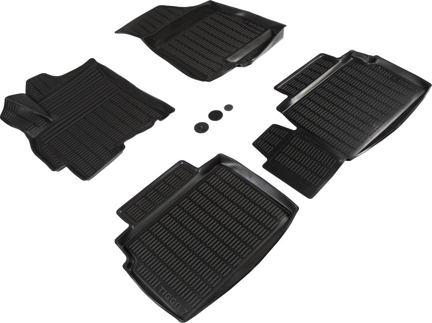 Коврики Seintex полиуретановые для салона Chery Tiggo 7 2016-2026. Артикул 94397