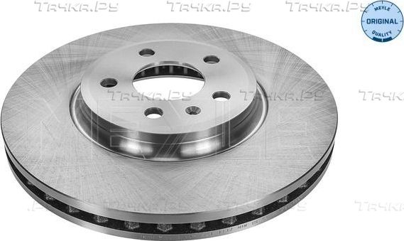 Тормозной диск Meyle Original передний для Audi A4 allroad IV (B8) 2009-2016. Артикул 115 521 1117