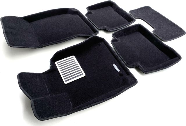 Коврики текстильные Euromat 3D Lux для салона Mercedes-Benz E-Класс W212 2009-2012. Артикул EM3D-003505