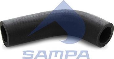 Патрубок отопителя MAN TGA TGS TGX Sampa. Артикул 021.126