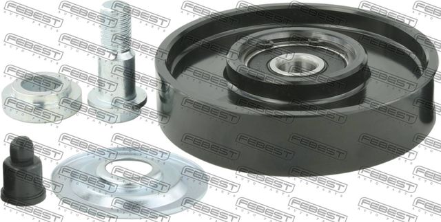 Направляющий (ведущий) ролик приводного поликлинового ремня Febest. Артикул 0188-VDJ200