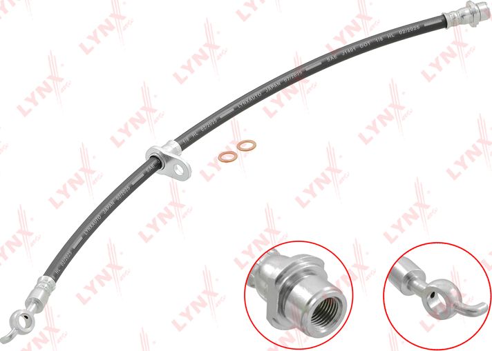 Тормозной шланг LYNXauto. Артикул BL-3661