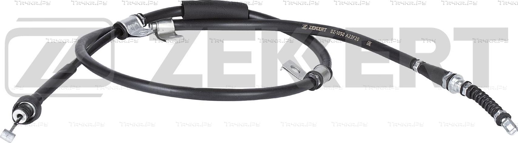 Трос ручника (тросик ручного тормоза) Zekkert. Артикул BZ-1050