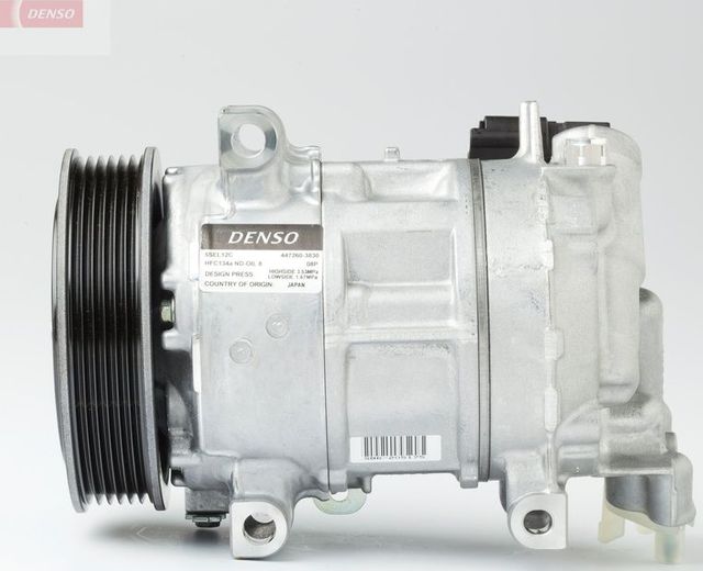 Компрессор кондиционера Denso для Peugeot 308 I 2007-2014. Артикул DCP21012