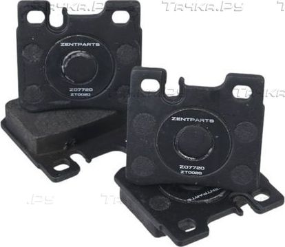 Тормозные колодки Zentparts. Артикул Z07720
