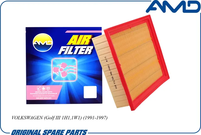 Фильтр воздушный VW G3/G4/VENTO 1.4-2.8 91-99 (AMD). Артикул AMD.FA951