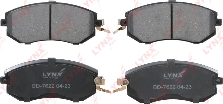 Тормозные колодки LYNXauto. Артикул BD-7622