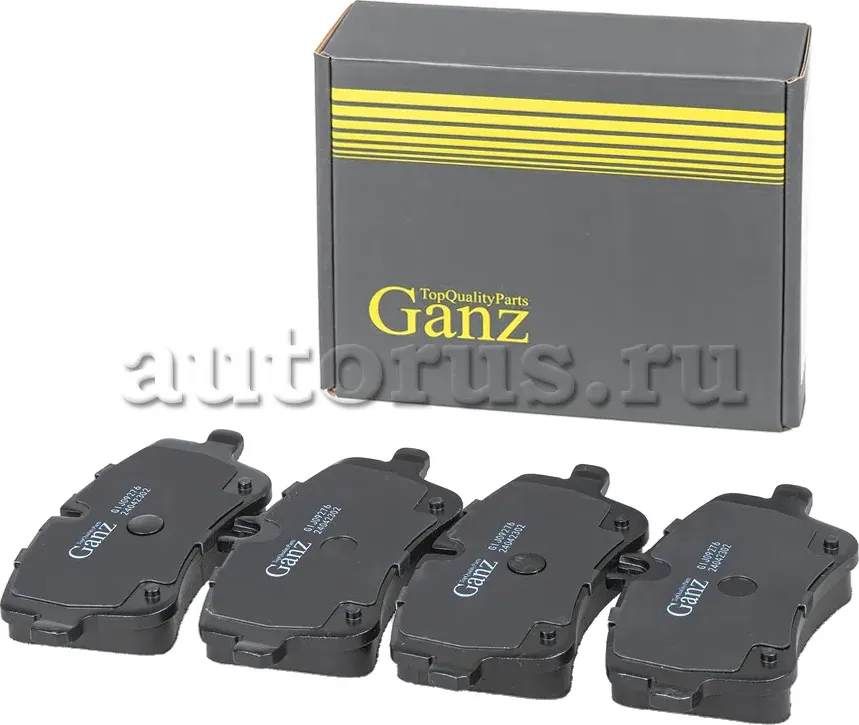 Колодки передние (Ganz). Артикул GIJ09276