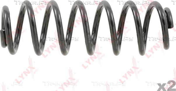 Пружина подвески LYNXauto задняя для Volkswagen Jetta VI 2010-2019. Артикул SC-2911