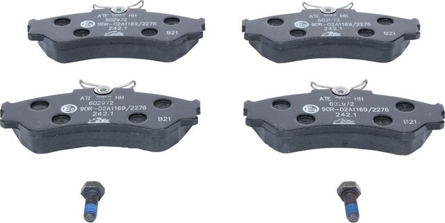 Тормозные колодки ATE передние для Volkswagen Transporter T4 1990-1996. Артикул 13.0460-2972.2