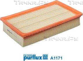 Воздушный фильтр Purflux для Volvo S40 II 2004-2007. Артикул A1171