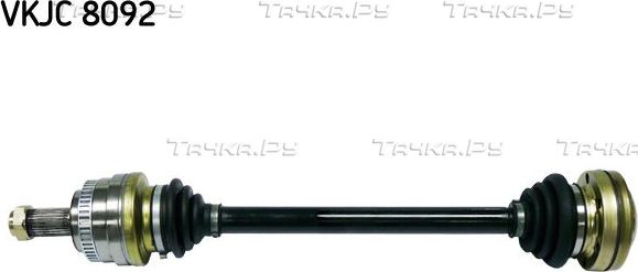 Полуось (привод в сборе, приводной вал) SKF задняя левая для BMW 1 I (E82/E88) 2007-2013. Артикул VKJC 8092