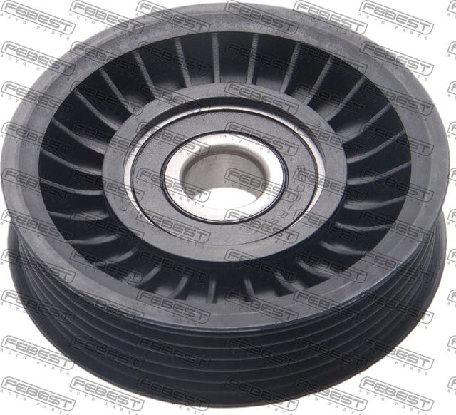 Направляющий (ведущий) ролик приводного поликлинового ремня Febest. Артикул 2188-F450