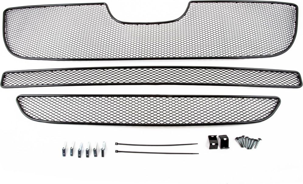 Сетка Arbori на решётку бампера, черная 15 мм для PEUGEOT Boxer II 2006-2014. Артикул 01-410114-151