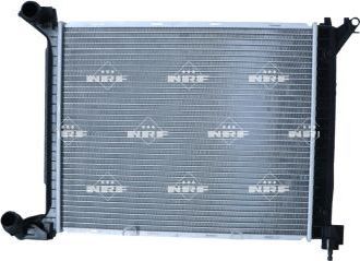 Радиатор охлаждения двигателя NRF (алюминий) для MINI Hatch I ((R50, R53) 2003-2006. Артикул 53841