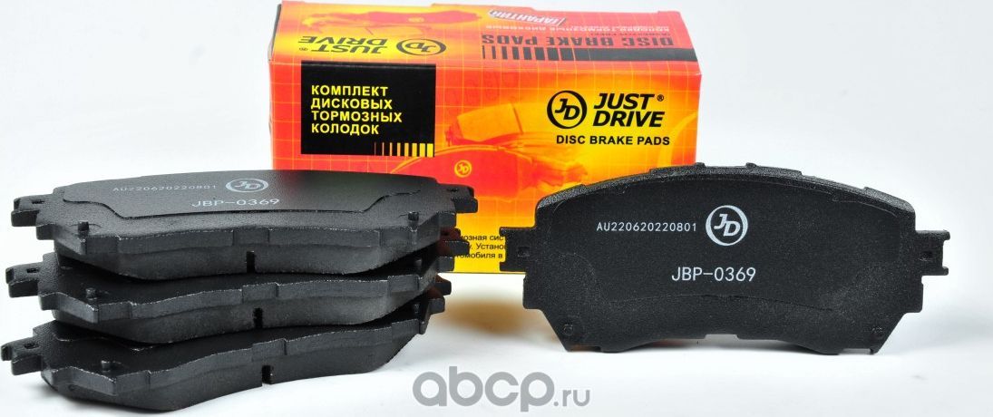 Колодки тормозные, передние D3159 (Just Drive) Just Drive. Артикул JBP0369
