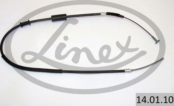 Трос ручника (тросик ручного тормоза) Linex передний правый для Fiat Brava 1995-2002. Артикул 14.01.10