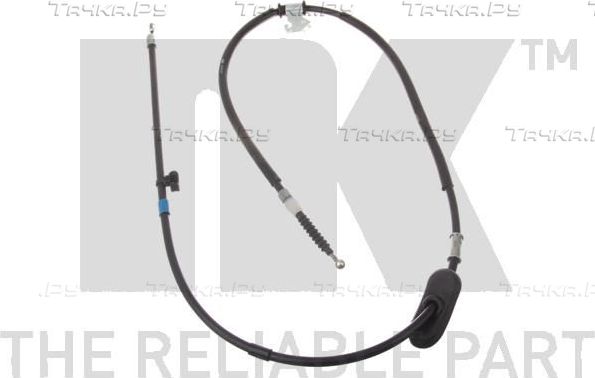 Трос ручника (тросик ручного тормоза) NK. Артикул 9036147