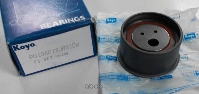 Натяжной ролик (натяжитель) ремня ГРМ Koyo. Артикул PU106018JRR1DW