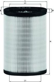 Воздушный фильтр Mahle. Артикул LX 597