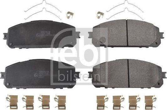 Тормозные колодки Febi Bilstein передние для Jeep Cherokee V (KL) 2013-2026. Артикул 170624