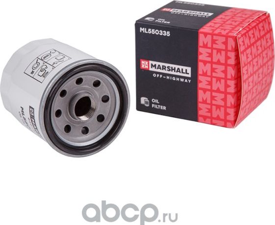 Масляный фильтр навинчиваемый полнопоточный дв Komatsu SAA4D95LE ML550335 (Marshall). Артикул ML550335