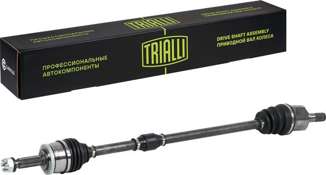 Полуось (привод в сборе, приводной вал) Trialli передняя правая для Hyundai i20 I 2008-2015. Артикул AR 0844