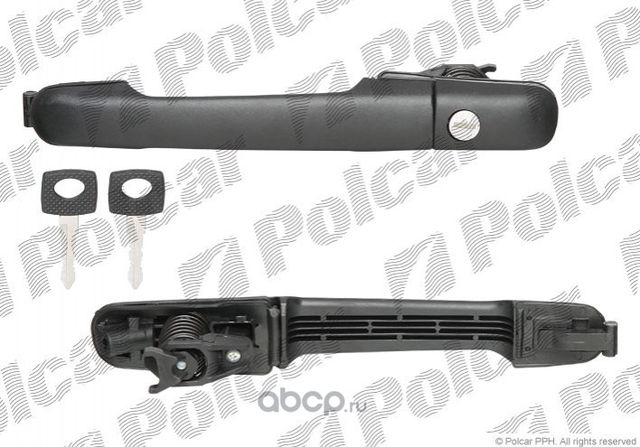 MERCEDES SPRINTER 208 - 414 01.95 - 03.00 :Ручка внешняя передняя (Polcar). Артикул 5062Z43