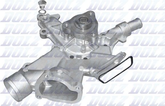 Помпа (водяной насос) Dolz для Opel Corsa B 1997-2000. Артикул O260