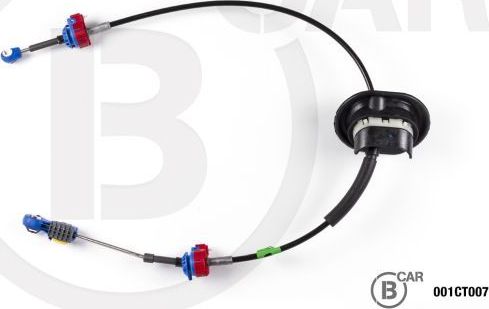 Трос переключения передач КПП B CAR для Citroen C5 I 2001-2008. Артикул 001CT007