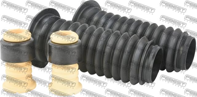 Комплект отбойников и пыльников амортизаторов (стоек) Febest. Артикул NSHB-T32F-KIT