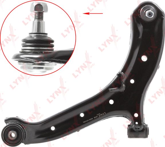 Поперечный рычаг передней подвески LYNXauto. Артикул C5136L