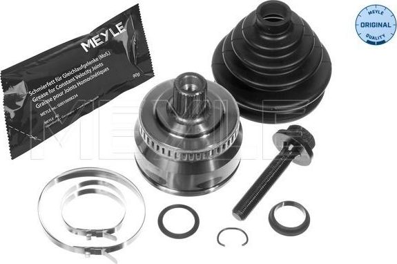 Шрус наружный (граната) Meyle Original для Skoda Superb I 2001-2008. Артикул 100 498 0183