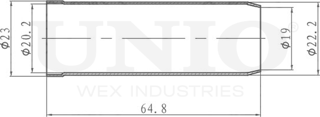 Втулка реактивной тяги (Unio). Артикул RMP-10205