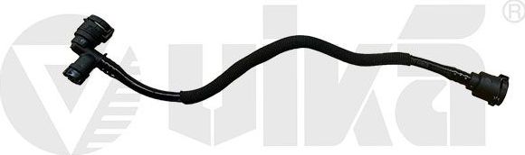 Патрубок радиатора (системы охлаждения) Vika (полимерный материал). Артикул 11260001