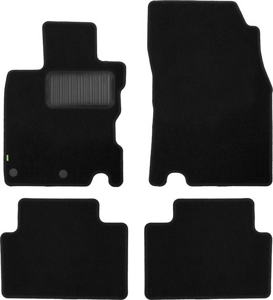 Коврики Klever Standard для салона Nissan Qashqai+2 2007-2014. Артикул KLEVER02362401210kh