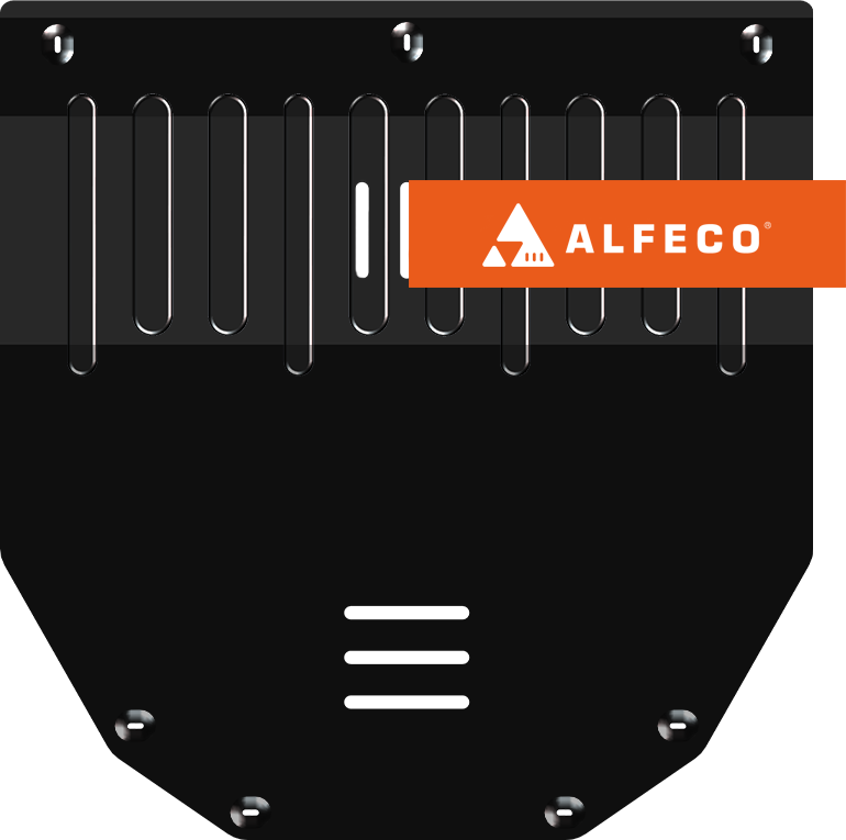 Защита Alfeco для картера и КПП Changan UNI-T 2020-2026. Артикул ALF.57.15