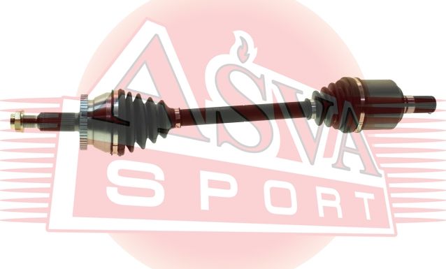 Полуось (привод в сборе, приводной вал) Asva. Артикул HYDL-DM24AT