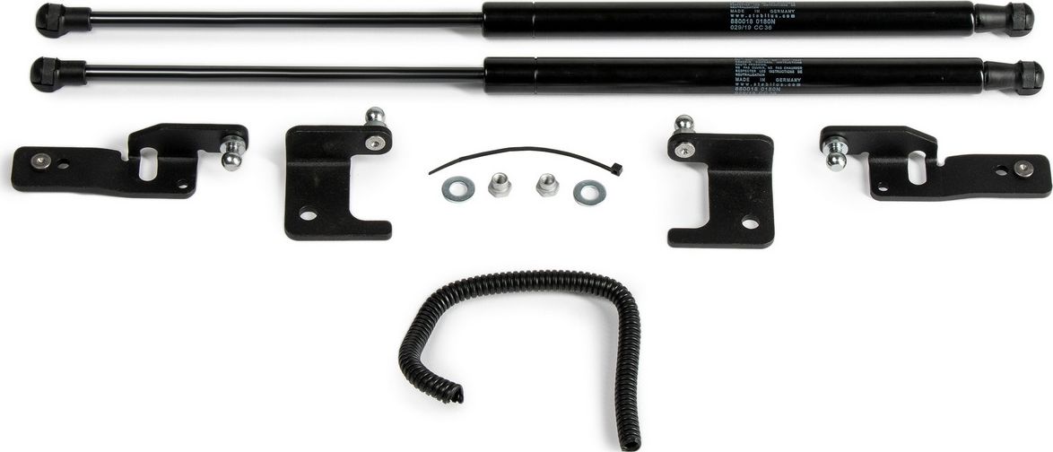 Амортизаторы (упоры) капота Rival для Lada Vesta седан, универсал 2018-2026/Vesta CNG седан 2017-2026/Vesta Cross седан, универсал 2017-2026. Артикул A.ST.6011.1