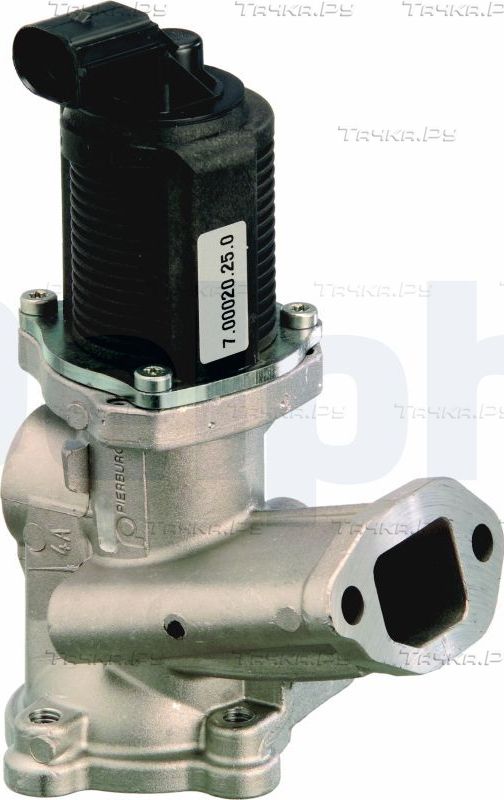 Клапан EGR (рециркуляции выхлопных газов) Delphi для Fiat Grande Punto 2005-2013. Артикул EG10258-12B1
