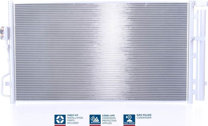 Радиатор кондиционера (конденсатор) Nissens (алюминий). Артикул 941063