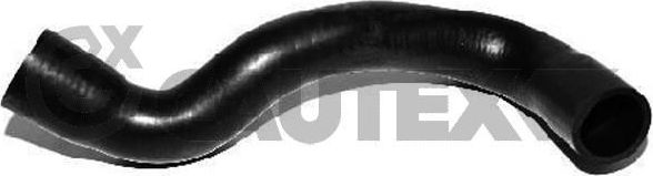 Патрубок радиатора (системы охлаждения) Cautex. Артикул 753618