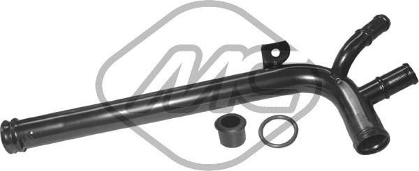 Патрубок радиатора (системы охлаждения) Metalcaucho. Артикул 03109