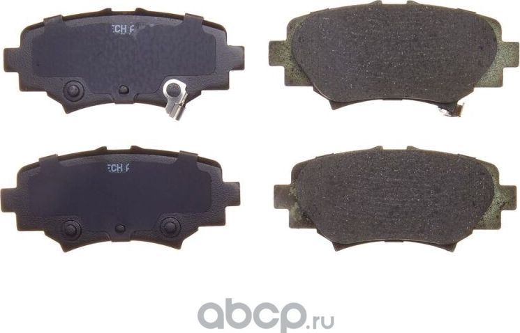 Колодки тормозные дисковые Avantech (противоскрипная пластина в компл.). Артикул AV4404