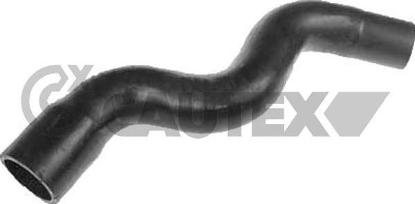 Патрубок системы охлаждения (радиатора) Cautex верхний для Citroen ZX 1991-1997. Артикул 036026