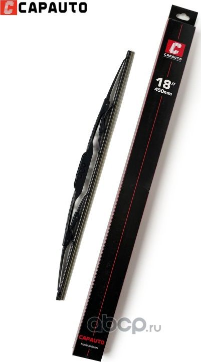 ЩЕТКА СТЕКЛООЧИСТИТЕЛЯ 450MM КАРКАСНАЯ (Capauto). Артикул CR218