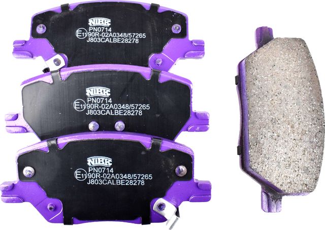 Тормозные колодки NiBK передние для Jeep Compass II 2016-2026. Артикул PN0714