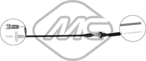 Трос сцепления Metalcaucho для Opel Agila A 2000-2007. Артикул 80021